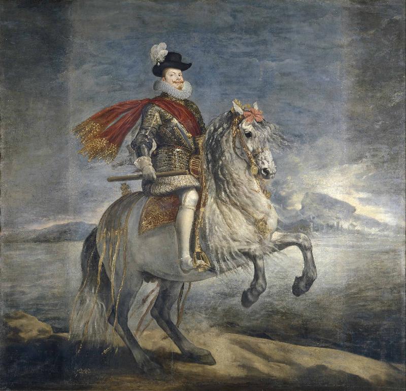 Diego Velazquez Equestrian Portrait of Philip III oil painting image
